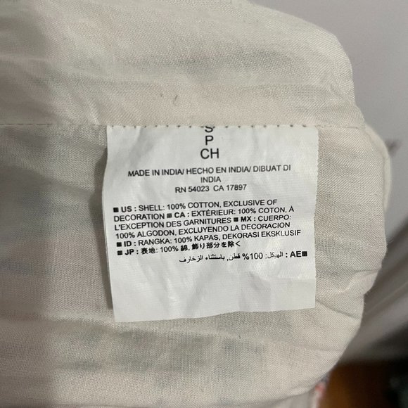 Blue/Red/White Geometric Pattern Skirt - Size S - Picture 4 of 4